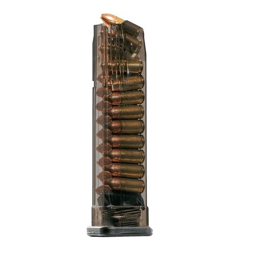 The Elite Tactical Systems Group 21-RD magazine for Smith & Wesson M&P offers extreme impact resistance, easy disassembly, and a translucent body for ammo visibility.