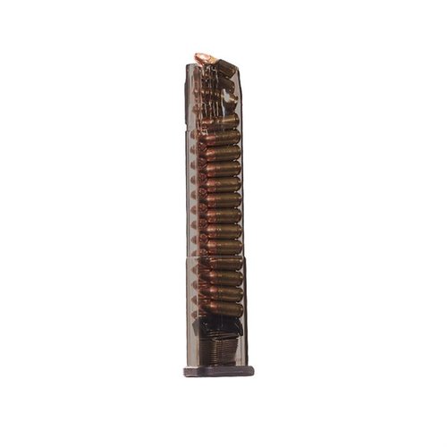 The ETS 30-RD magazine for Smith & Wesson M&P offers extreme impact resistance, easy disassembly, and a translucent body to monitor ammo count.