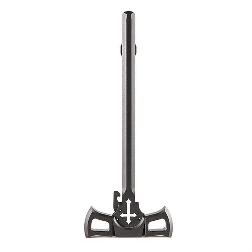 Enhance your rifle with the Tomahawk Ambidextrous Charging Handle for swift, efficient manipulation from either side, ensuring seamless operation in any situation.