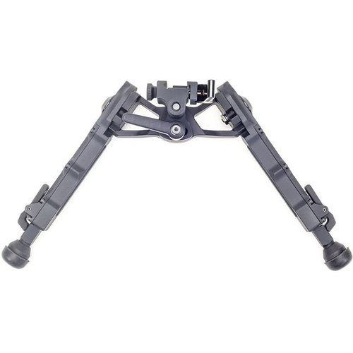 The ACCU-TAC WB-4 Wide Body Bipod offers quick detach mounting, adjustable heights, and exceptional stability for long-range shooting and bench-rest applications.