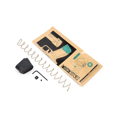 Enhance your CANiK TP9 with the Strike Industries Extended Magazine Plate, adding +5 rounds, featuring a low drag design and robust steel locking plate for security.