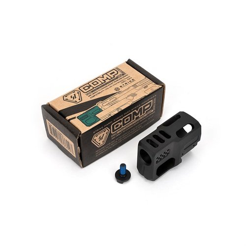Enhance your SIG SAUER P320 3.9” setup with the Strike Industries SMC Comp, featuring easy installation, reduced recoil, and 50 state legal compliance.