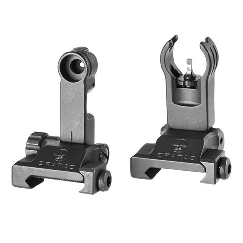 The ERATAC® backup-sight offers rugged durability, low weight, corrosion resistance, and tool-free height adjustment, perfect for HK type rifles.