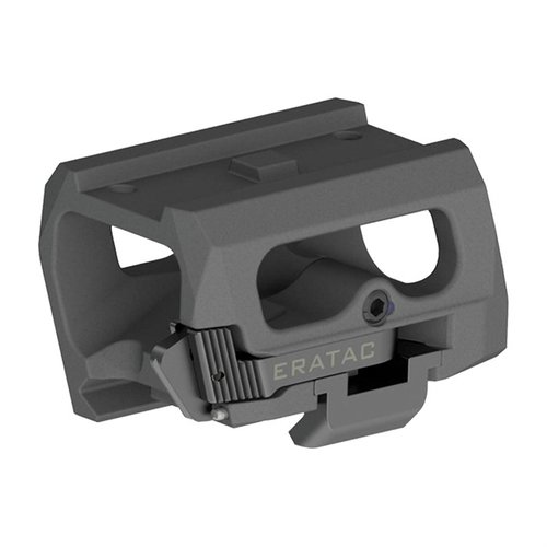 The ERATAC Ultra Slim Lever Mount offers a lightweight, shock-proof design with reliable locking, adjustable to Picatinny rails, and available in Low and Lower 1/3 heights.