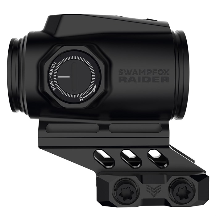 SWAMPFOX OPTICS RAIDER 1X GREEN BRC RETICLE MICRO PRISM SIGHT