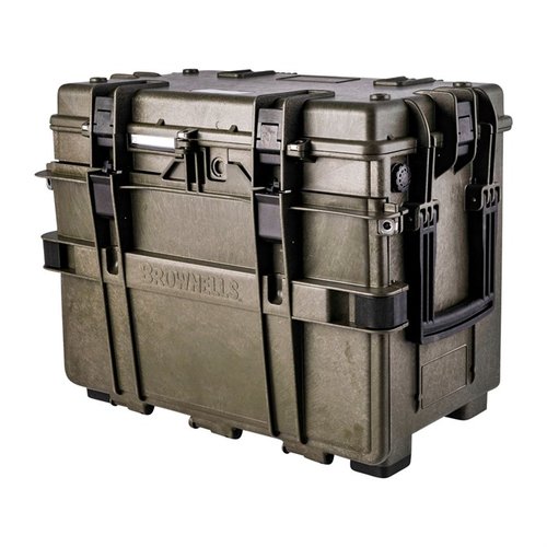 The Brownells Gen III Armorers Case offers waterproof durability, ample storage, easy transport, and secure organization for your essential tools.