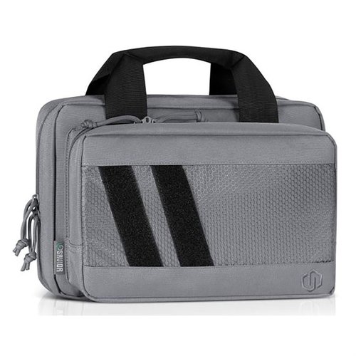 The Savior Specialist Soft Pistol Case features cushioned compartments, elastic mag slots, and lockable zippers, ensuring secure and convenient transport for your gear.