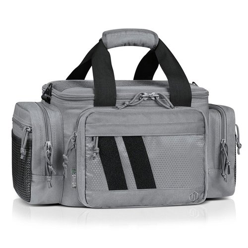 The Savior Equipment Specialist Range Bag offers a lockable main compartment, three cushioned pistol sleeves, and a lightweight design for ultimate functionality.