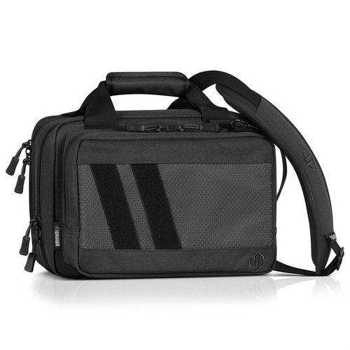 The Savior Specialist Mini Range Bag combines cushioned pistol compartments, detachable pouches, and lockable pockets, all in a compact, durable design.