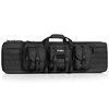 The American Classic Tactical Double Rifle Case features padded slots, adjustable straps, and ample storage, ensuring durability and functionality for your range day.