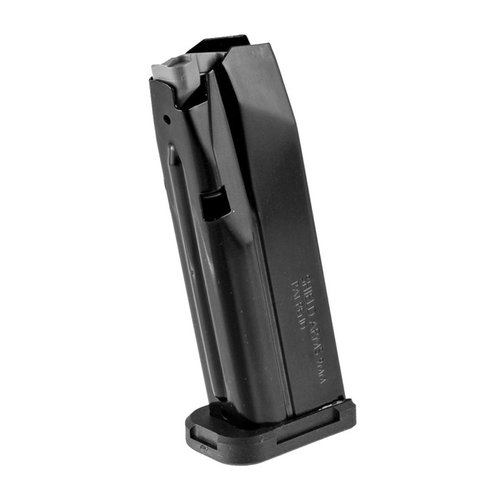The S15 9MM Luger magazine offers a flush-fit 15 round capacity for Glock 43X/48, made from durable steel with enhanced corrosion resistance and reliability.