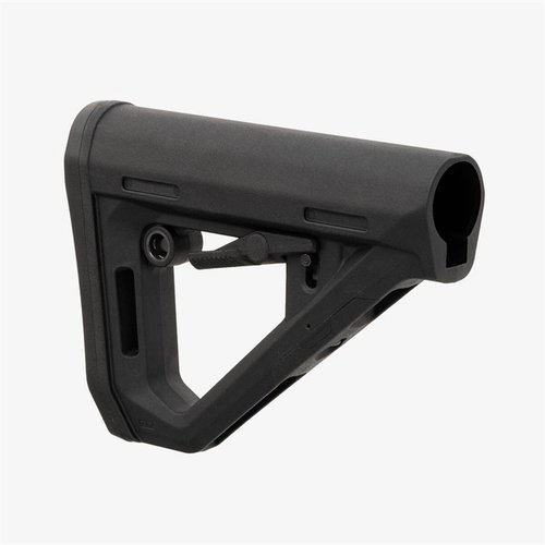 Upgrade your AR platform with the MAGPUL DT Carbine Stock, featuring dual tensioning for stability, ambidextrous controls, and a non-slip butt-pad for comfort.