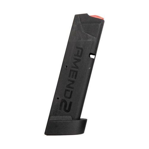 The Amend2 A2-320 magazine for Sig Sauer P320 offers a durable polymer build, 15-17 round capacity, and a unique baseplate, ensuring reliability and strength.