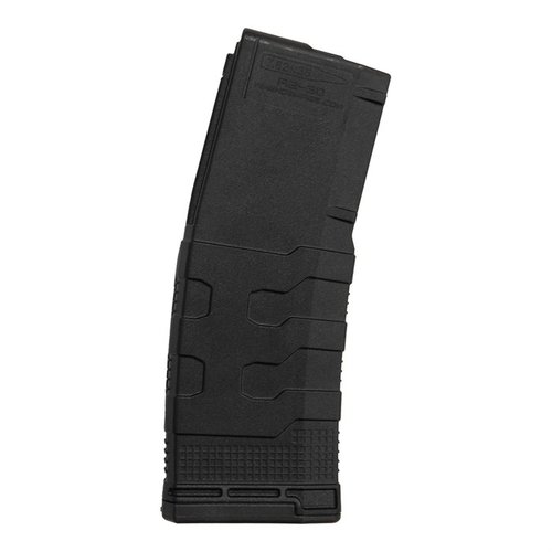 The Amend2 AR-15 MOD-3 magazine features a 30-round capacity, 300 Blackout compatibility, enhanced grip, and durable fiberglass reinforced nylon construction.