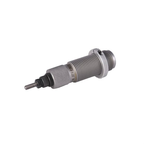 Forster XL Full Length Sizing Dies ensure concentric rounds with precision machining, E-Z Out Expander button, and unique Cross Bolt Die Locking Ring for stability.