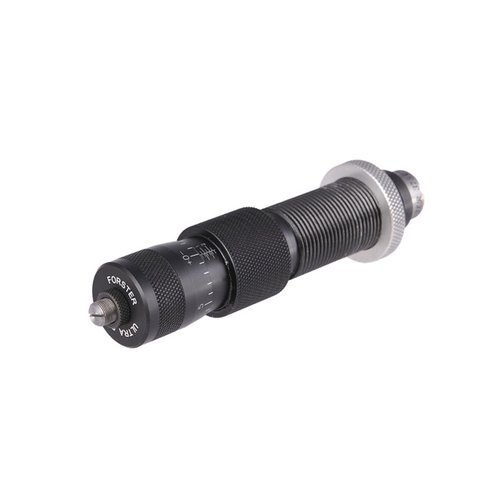Forster's XL Ultra Micrometer Seater Die offers precise bullet seating adjustments, exceptional quality, and easy bullet switching for perfect reloads.