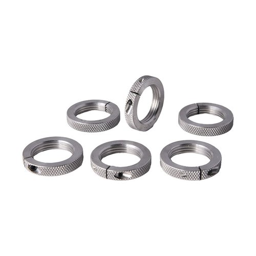 Forster's CO-AX XL Crossbolt Die Lock Rings ensure precise alignment and protect die threads, fitting standard 7/8