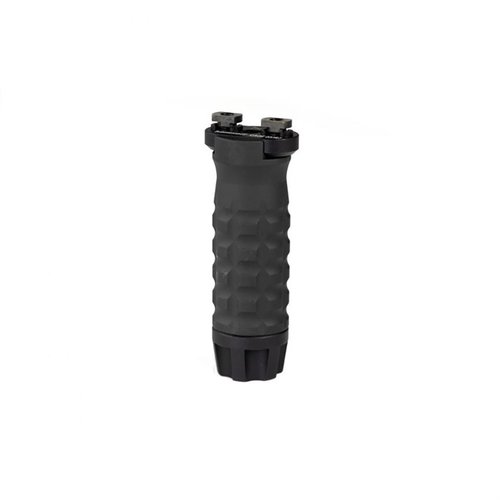 The Samson Manufacturing Vertical Grip M-LOK offers durable 6061-T6 aluminum construction, tool-less installation, and a sleek black finish for effortless firearm modifications.