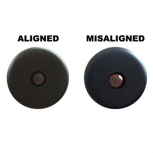 Ensure precise suppressor alignment with the Geissele Suppressor Alignment Gage, crafted from hardened steel for durability and compatibility with most barrel diameters.