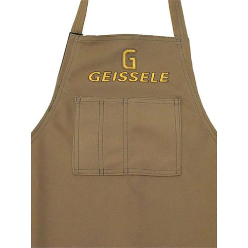 The Geissele Automatics Shop Apron offers durability and functionality, designed for technicians with ample pockets for tools and a professional look in any workshop.