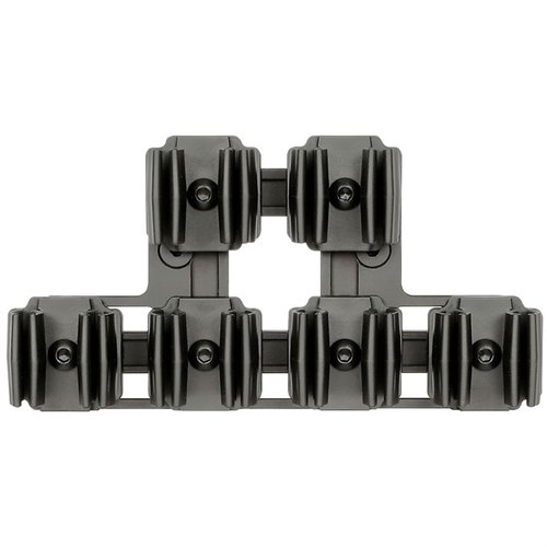 Enhance your firearm with the Midwest Industries Lever Stock Shell Holder Plate, featuring a lightweight design and capacity for 12 extra rounds using 6 Universal Shell Holders.