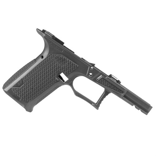 Enhance your Glock with the Lone Wolf CCS Frame featuring a 19° grip angle, LWA textures, enlarged trigger guard, and swappable backstraps for improved performance.
