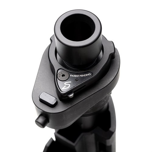 The RAB-AD Rapid Attach Buttstock Adapter offers quick attachment and removal, robust 7075 aluminum construction, and is compatible with various AR systems.