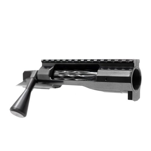 Enhance your shooting with the Faxon FX7 Bolt Action Receiver, featuring a polished 416-R stainless body, 70-degree lift, and compatibility with Remington 700 triggers.