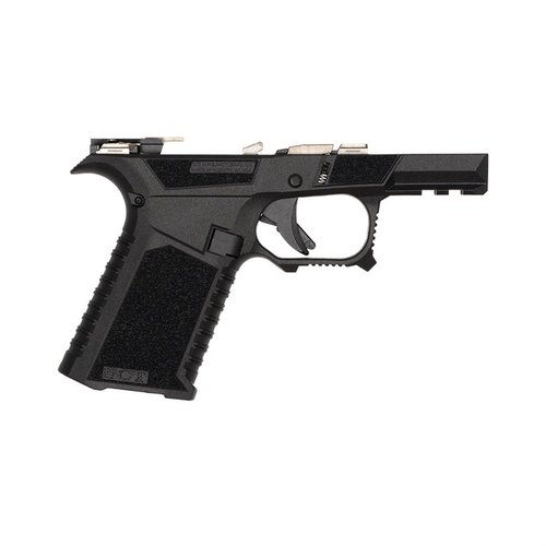 The SCT 43X Sub Compact Frame offers shooter-oriented ergonomics, ambidextrous features, and is fully assembled for Glock® 43X & 48, ready for immediate use.