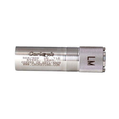 Achieve tight, consistent shot patterns with Carlson's 12ga Mobil-Choke tubes, featuring smooth interiors for less shot deformation and quick adjustments.