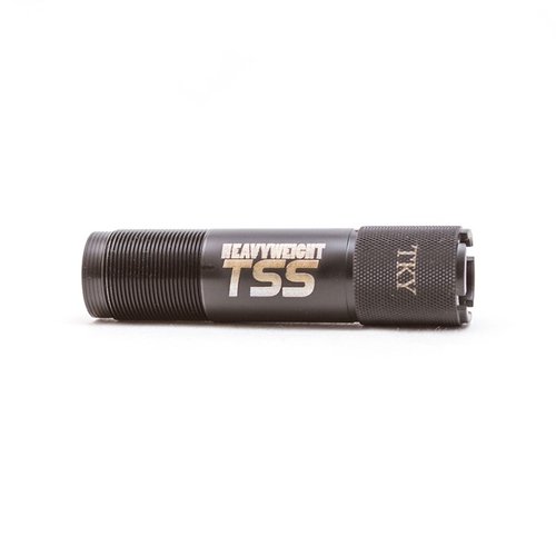 Carlson's TSS Turkey Choke Tubes maximise pellet count and energy with TSS loads, ensuring precision and effectiveness for long-range turkey hunting.