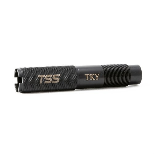 Carlson's TSS Turkey Choke Tubes enhance your shooting with optimized performance for TSS loads, delivering maximum pellet count and energy at long range.