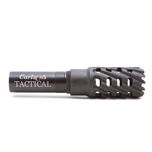 The Carlsons Tactical Breecher 12 Gauge Choke Tube offers an extra wide shot pattern, serrated tip for door breeching, and reduced recoil for effective home defense.