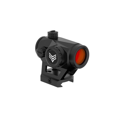 The Liberator II Mini Red Dot Sight offers enhanced battery life, night vision compatibility, shock resistance, and waterproof features, perfect for various firearms.