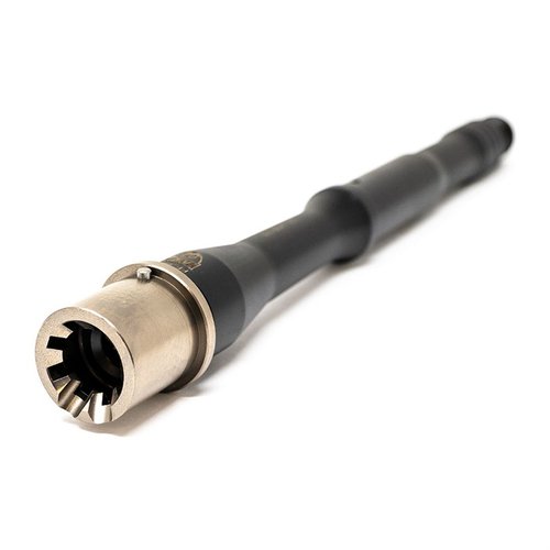 Experience enhanced accuracy and performance with Faxon Firearms' 300 Blackout Match Series Gunner Barrel, featuring a 1:5 twist rate and lightweight design.
