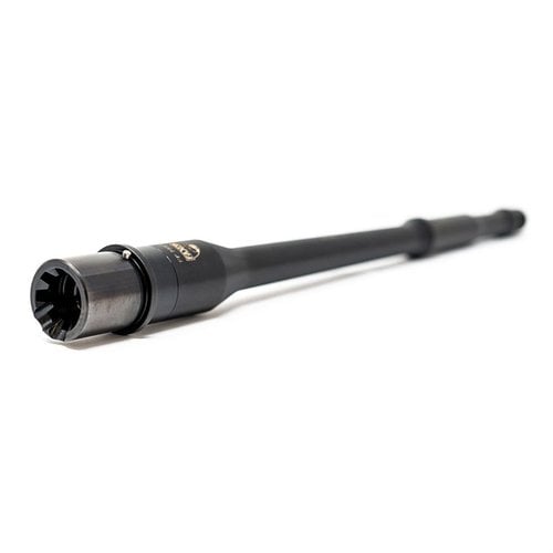 The Faxon Firearms Duty 308 Big Gunner barrel offers a lightweight, maneuverable design with a 1:10 twist, ideal for high accuracy in competition or duty use.