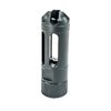 The MUZZLOK® Flash Hider allows for easy installation and timing without a crush washer, enabling quick field attachment and removal for 5.56 caliber firearms.