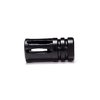 FAXON FIREARMS A2 9MM/5.56X45 COMPATIBLE FLASH HIDER 1/2"X28 NITRIDE BLK