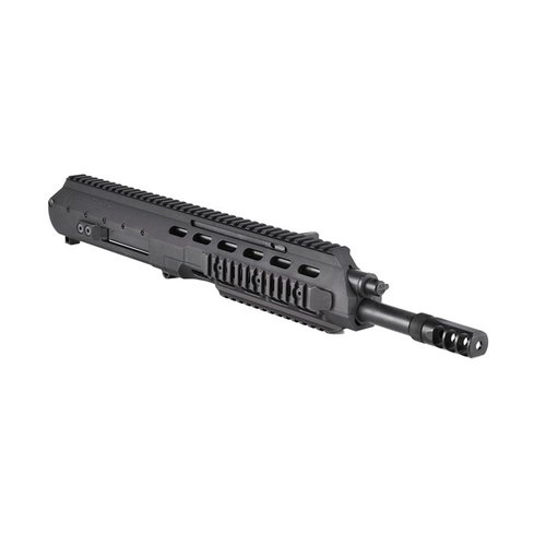 The ARAK-21® upper receiver offers a gas piston system, easy installation, ambidextrous charging handle, and a robust design for seamless AR-15 integration.