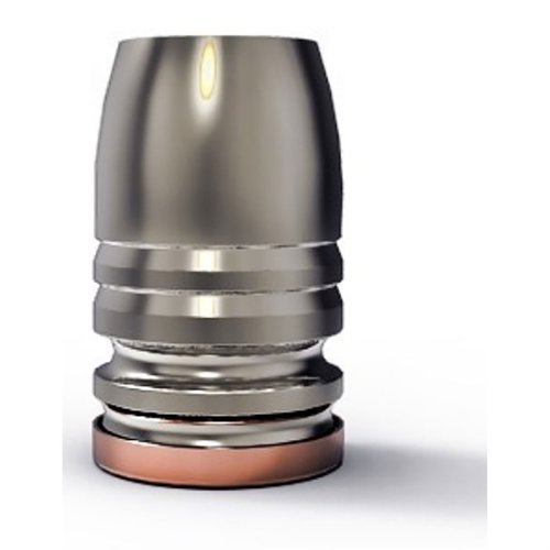 The Lee Precision 2 Cavity Pistol Bullet Mold for .45 Caliber (0.452") 300gr Round Nose offers quick casting, CNC machined cavities, and includes handles for convenience.