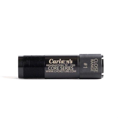 The CARLSONS CORE Choke Tubes offer versatility for all shot types, ideal for various game and shooting styles, with clear range identification for easy selection.