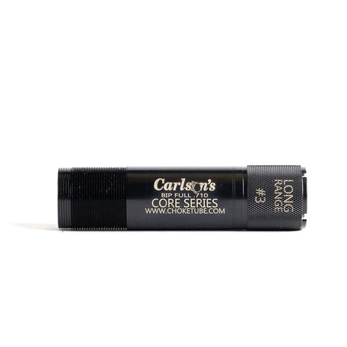 The CARLSONS CORE Choke Tubes offer versatility for all shot types, ideal for hunting and clay shooting, with clear range markings for easy selection.
