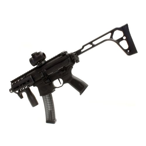 The A3 Industries Modular Vertical Foregrip features a modular design with an integrated hand stop, perfect for pistols and short-barrel rifles, made with durable materials.