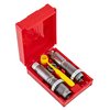 .325 WSM Pacesetter 2-Die Set includes Full Length Sizing and Bullet Seating dies, Universal Shell Holder, Powder Dipper, and load data for precise reloading.