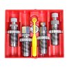 The LEE Precision .30 Super Carry 4-DIE set includes essential tools like Carbide Sizing and Crimp Dies for easy setup and precision reloading.
