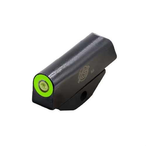 Enhance your Taurus 856/605 with XS Standard Dot Night Sights featuring tritium illumination and a photoluminescent Glow Dot for superior visibility day or night.