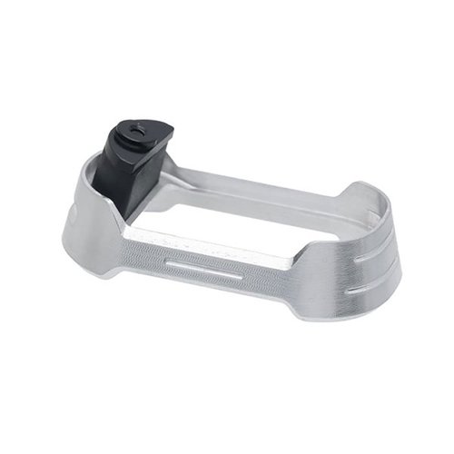 Enhance your Glock 43X/48's reload speed with the TYRANT CNC Magwell, designed for quick magazine changes, improved ergonomics, and a sleek, concealed carry profile.