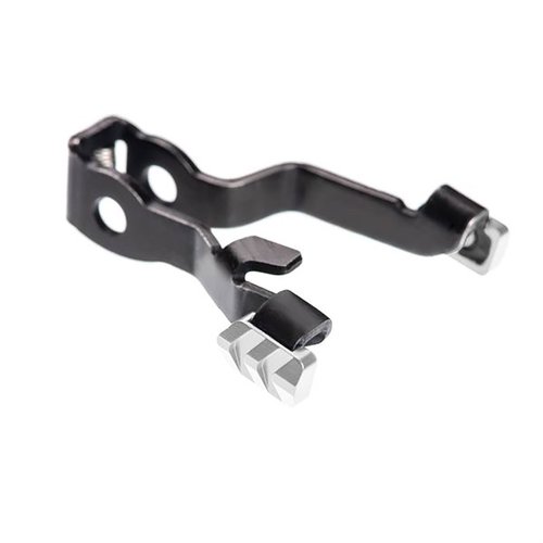 Upgrade your Glock Gen 5 with the TYRANT CNC Extended Slide Release, featuring enhanced surface area and texture for improved usability and reliable performance.