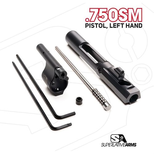 Enhance your AR15 with the Superlative Arms Adjustable Piston System; it offers cleaner operation, reduced recoil, and a patented bleed-off gas adjustment.