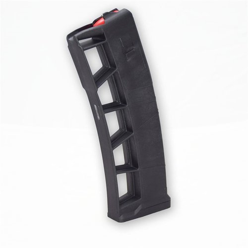 The MEAN ExoMag offers reliable 9mm feeding for AR lowers, easy caliber change, last round bolt hold open, and no tools needed for assembly.